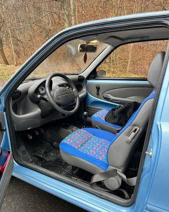 Fiat Seicento cena 4862 przebieg: 45100, rok produkcji 1998 z Biała małe 37